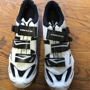 Venzo Mountain Bike Shoes plus Sealed Pedals 11ma7